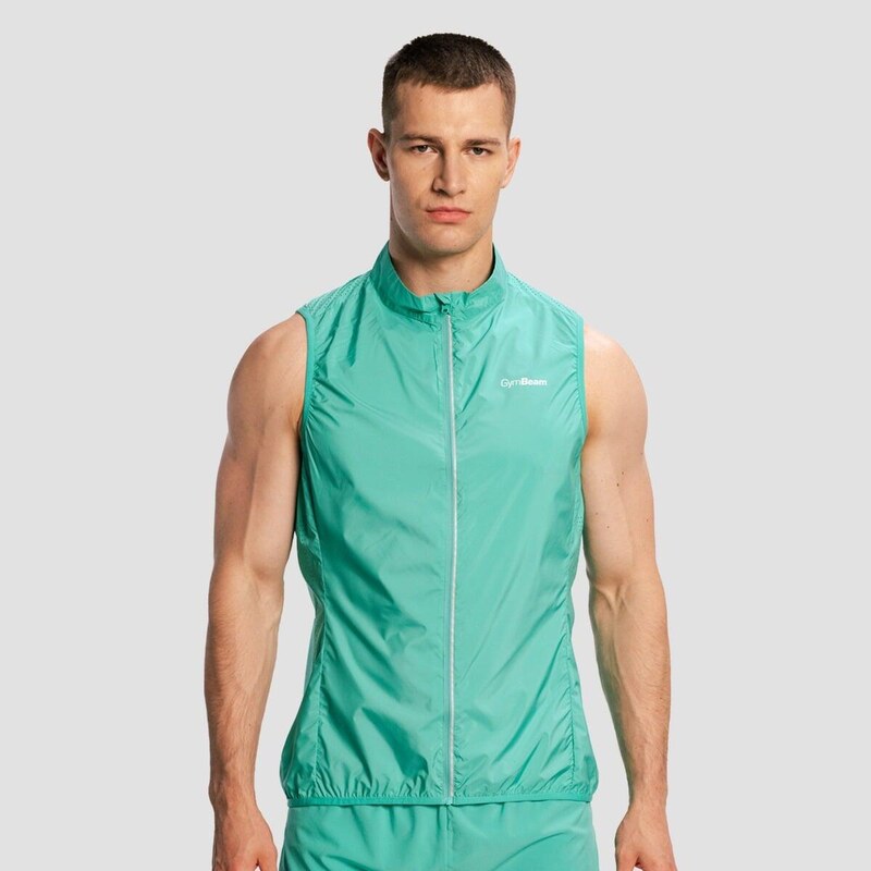 GYMBEAM Pánská běžecká vesta na zip Pulse X