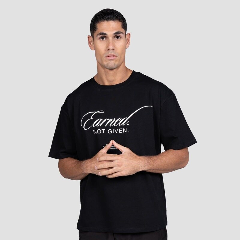 GYMBEAM Pánské tričko oversized Earned