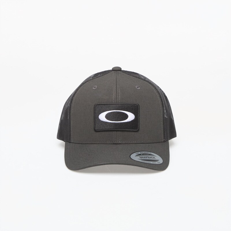 Kšiltovka Oakley O Original Patch Trucker Blackout Dark Heather