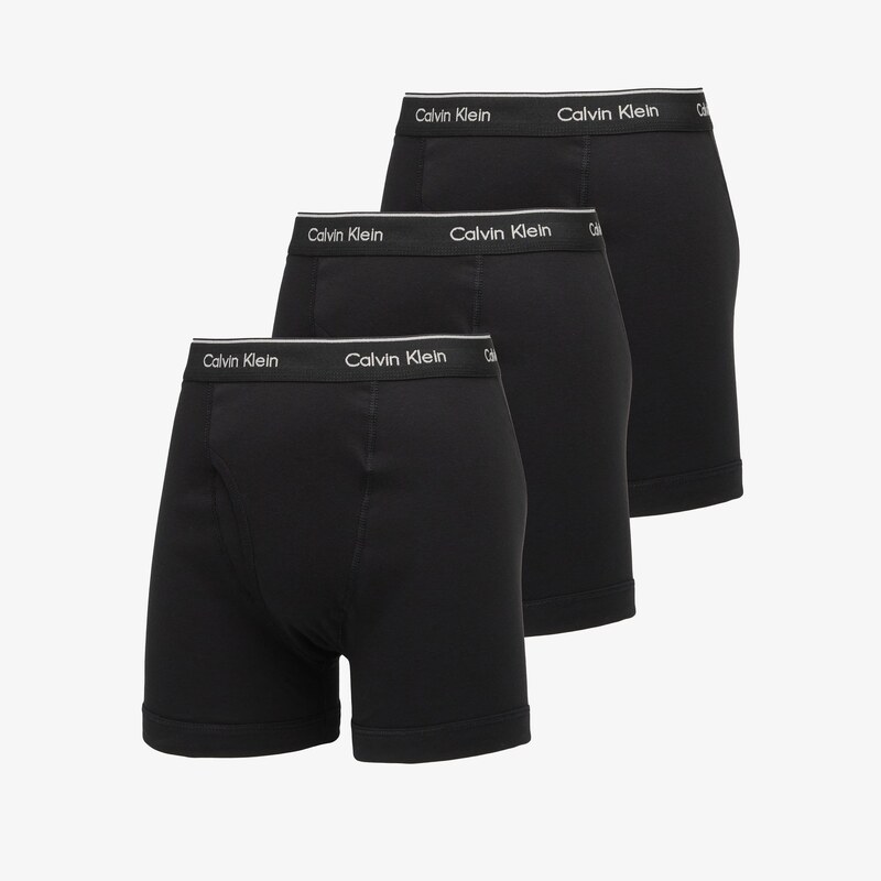 Boxerky Calvin Klein Boxer Brief 3-Pack Black S