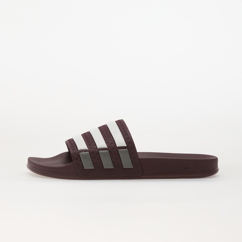 adidas Originals adidas Adilette OG Cf Slides Maroon/ Ftwr White