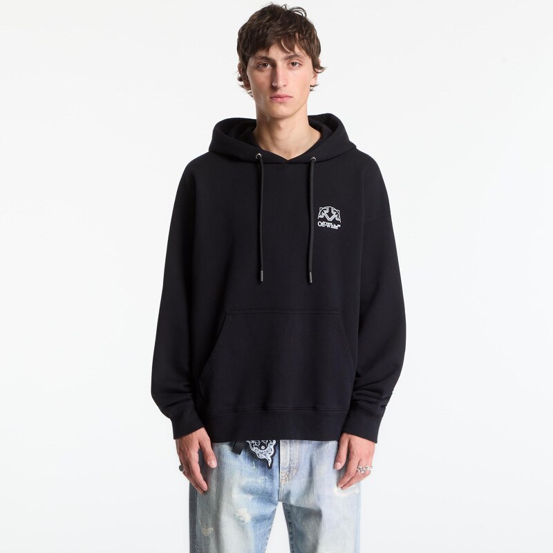 Mikina Off-White Offline Half Arrow Skate Hoodie UNISEX Black L