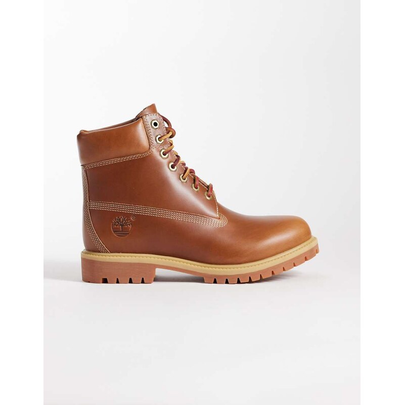 Timberland 6inch lace up boot in brown