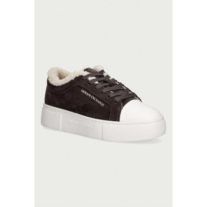 Armani Exchange sneakers boty dámské semišové