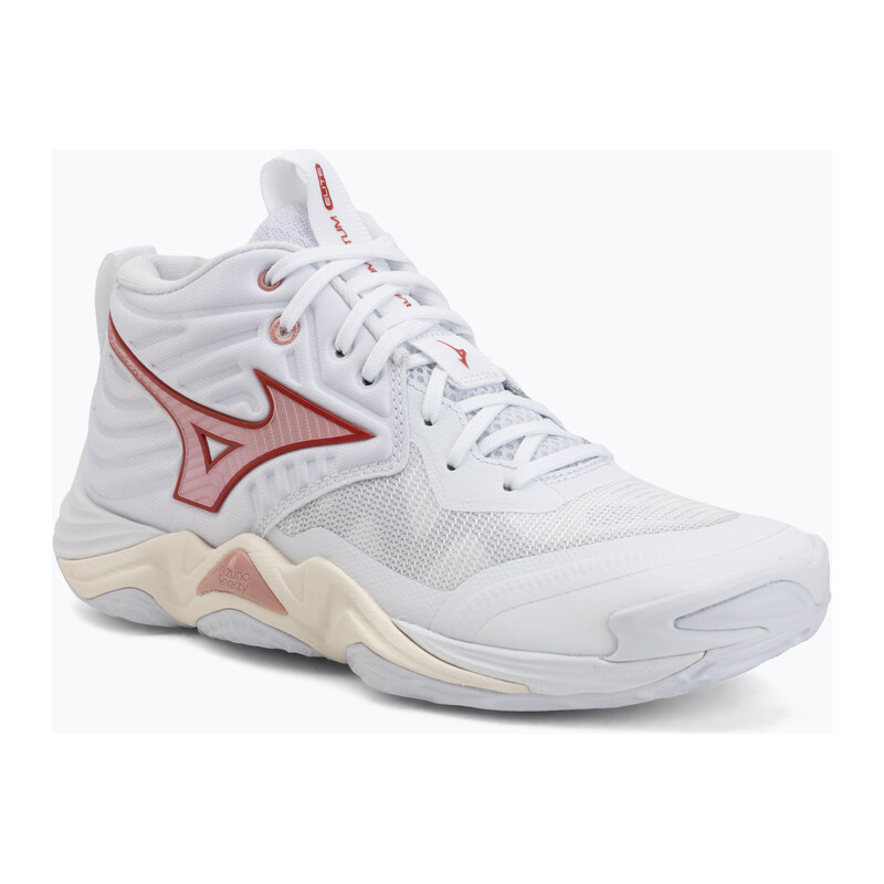 Dámské volejbalové boty Mizuno Wave Momentum Elite Mid white