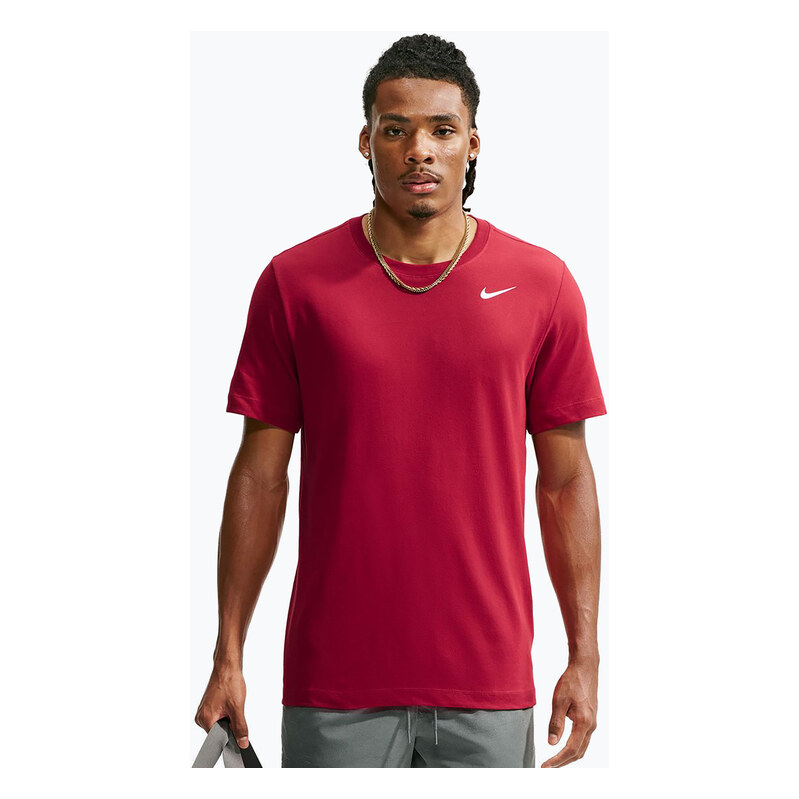 Pánské tréninkové tričko Nike Dri-FIT tough red/white