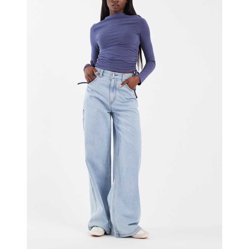 Levis cinch baggy in light blue