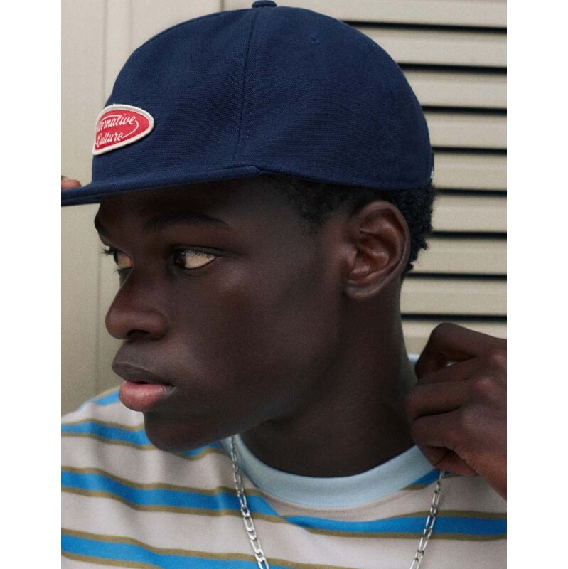 Pull&Bear Stwd cap in navy