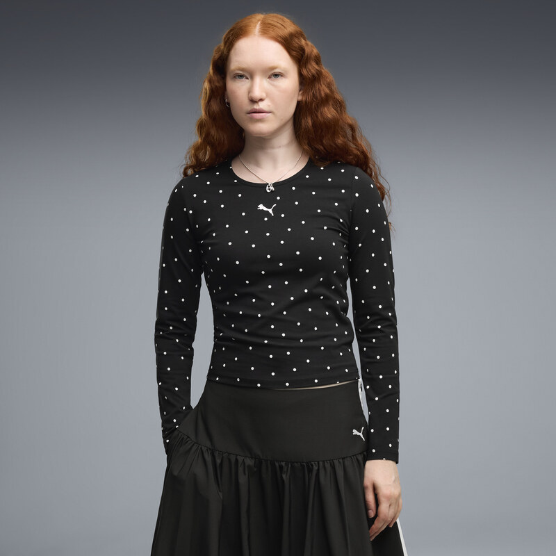 PUMA Long Sleeve Baby Tee Women