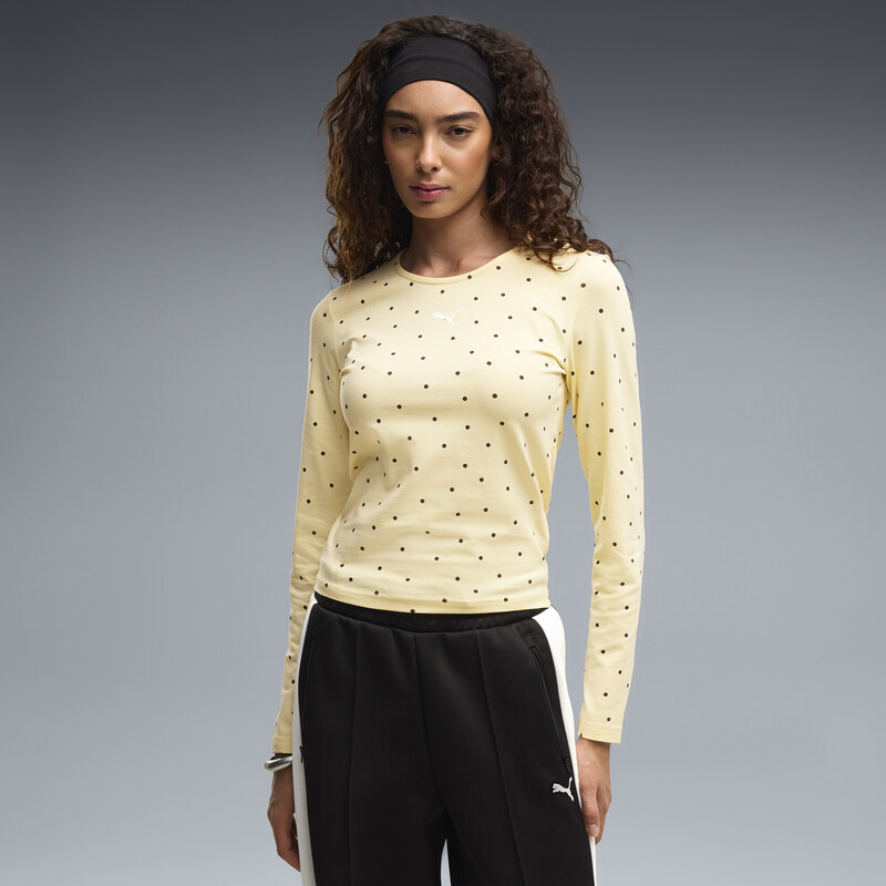 PUMA Long Sleeve Baby Tee Women
