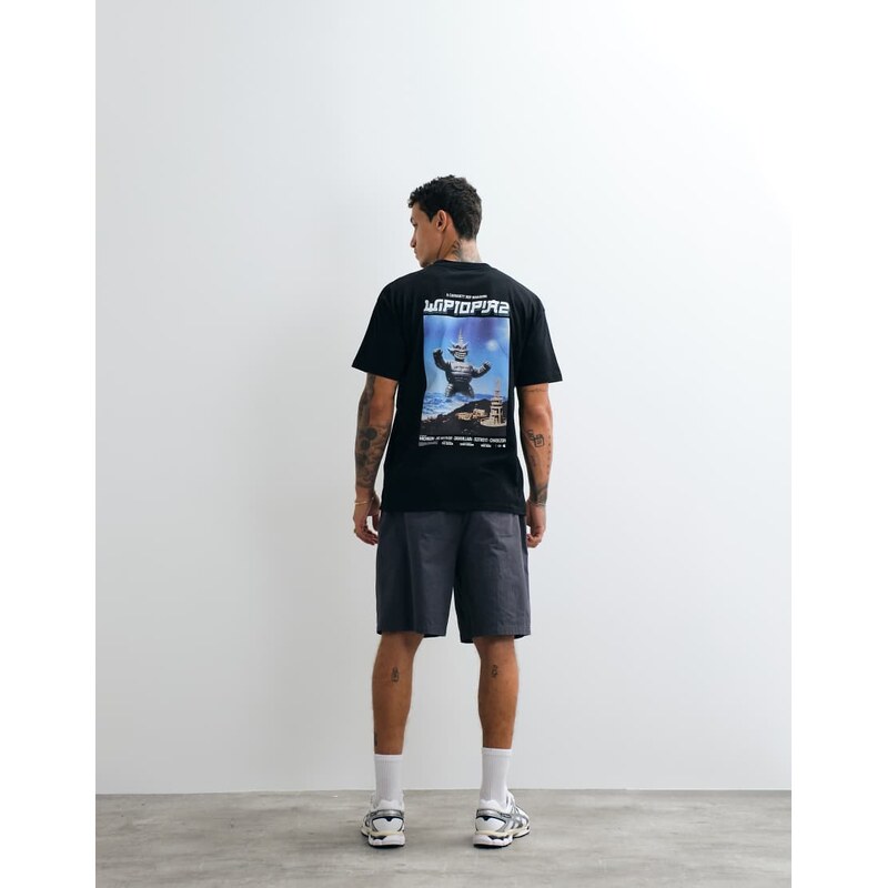 Carhartt WIP Wiptopia II back print t-shirt in black