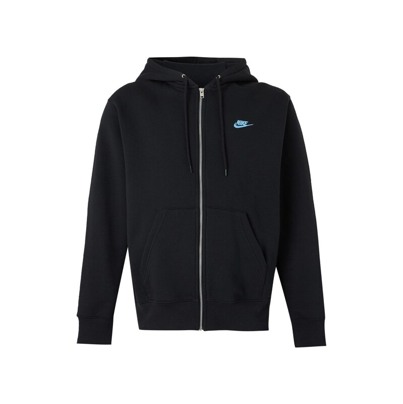 Nike Sportswear Mikina CLUB modrá / černá