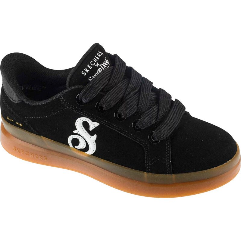 Dámské tenisky Skechers Slip-Ins Suede Snoop Cupsole Sneaker