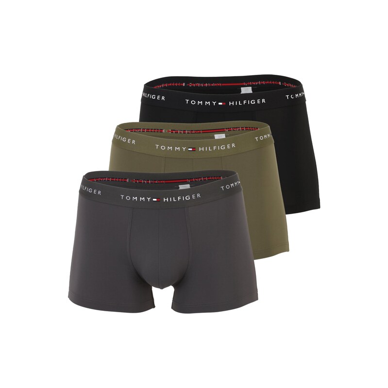 Tommy Hilfiger Underwear Boxerky grafitová / olivová / černá /