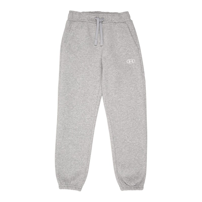UNDER ARMOUR Sportovní kalhoty RIVAL FLEECE šedá