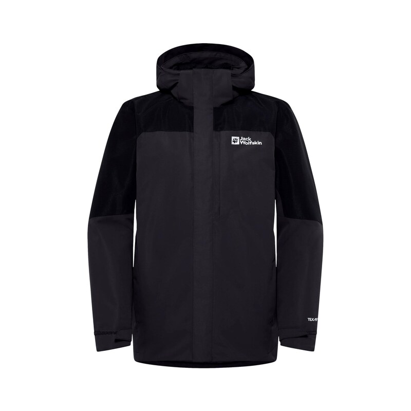 JACK WOLFSKIN Outdoorová bunda Romberg tmavě šedá