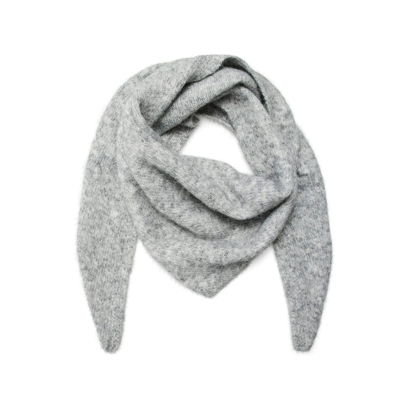 VERO MODA Šála VMSILVA šedá