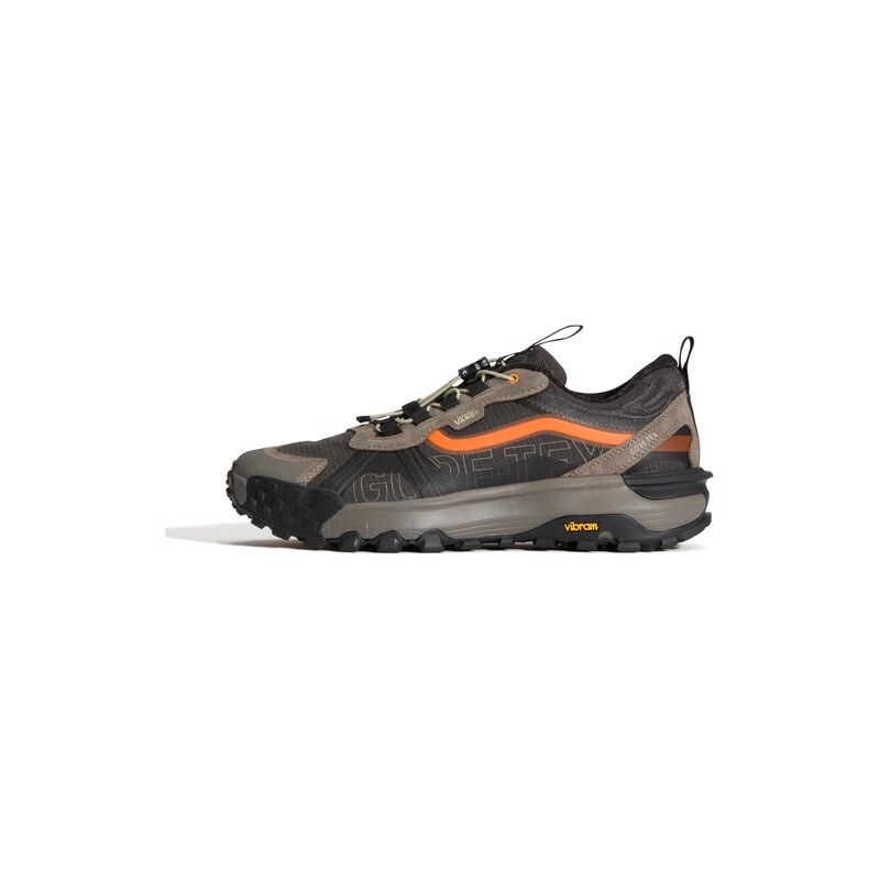 VANS Polobotky tmavě šedá / oranžová / černá