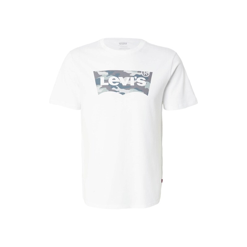 LEVIS  Tričko světlemodrá / petrolejová / přírodní bílá