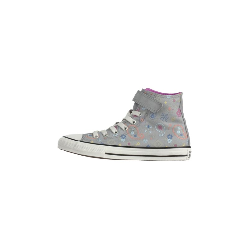 CONVERSE Tenisky CTAS 1V HI světlemodrá / šedá / oranžová /