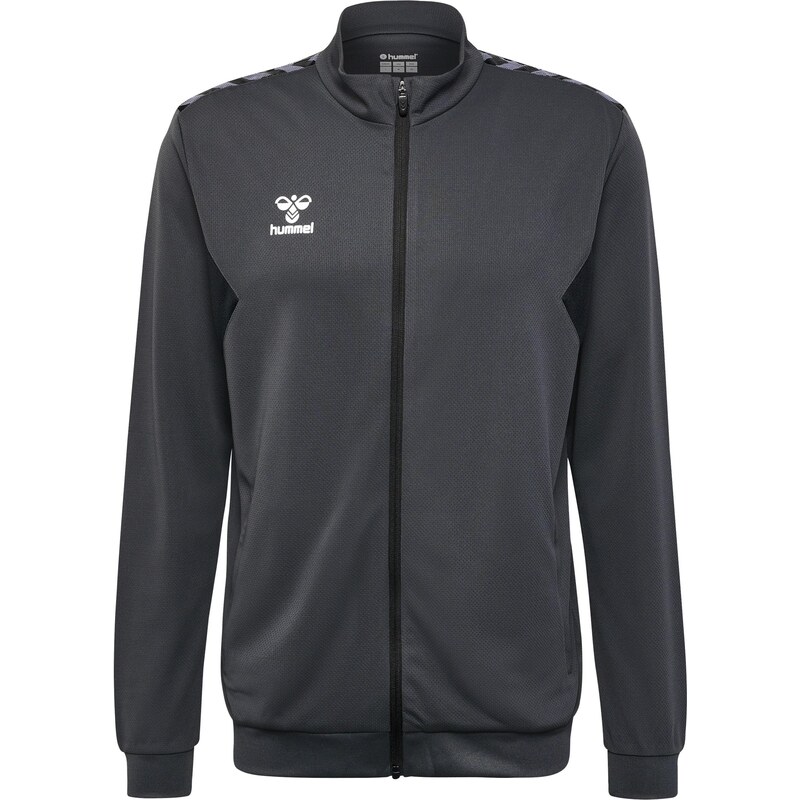 Hummel Sportovní mikina AUTHENTIC tmavě šedá / černá / bílá