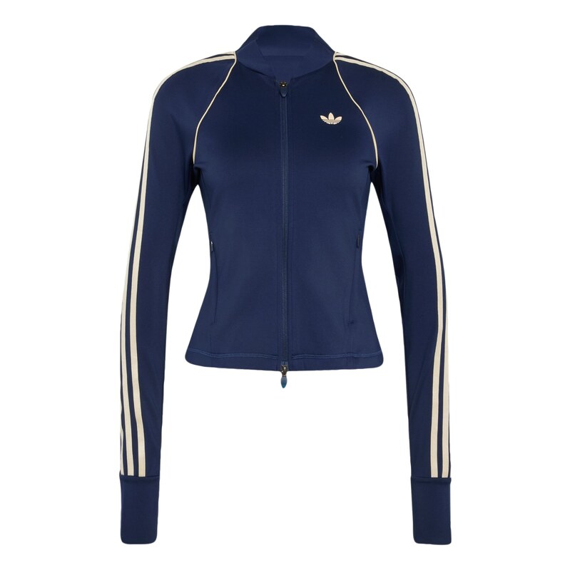 ADIDAS PERFORMANCE Sportovní mikina SST krémová / tmavě modrá