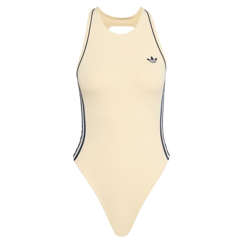 ADIDAS PERFORMANCE Sportovní body krémová / černá