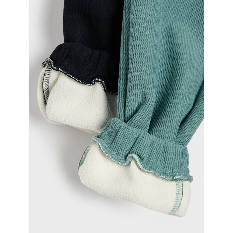 Sinsay - 2pack volných teplákových kalhot jogger - vícebarevná