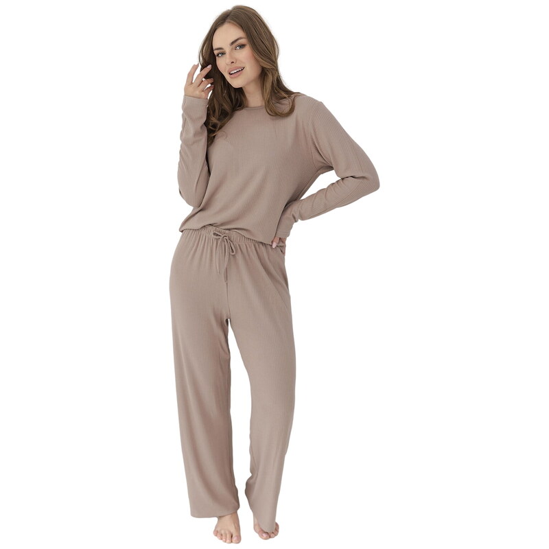 Taro dámské pyžamo 3621 Marilla cappuccino
