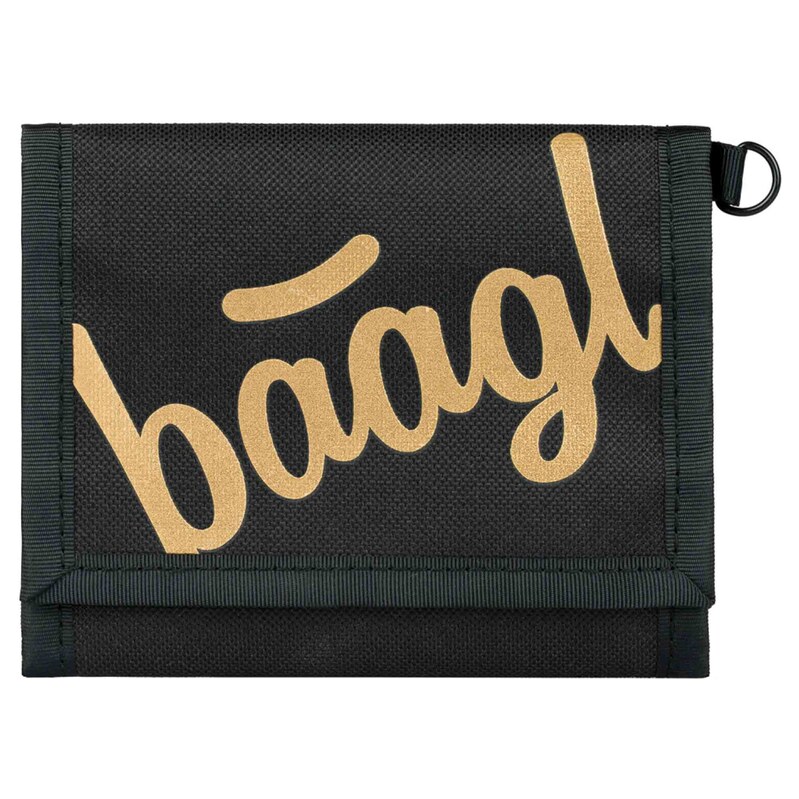 Baagl Logo unisex peněženka, černá One Size