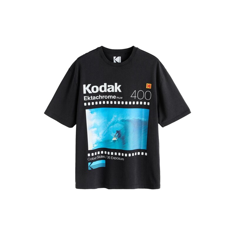 Next Tričko modrá / černá / bílá