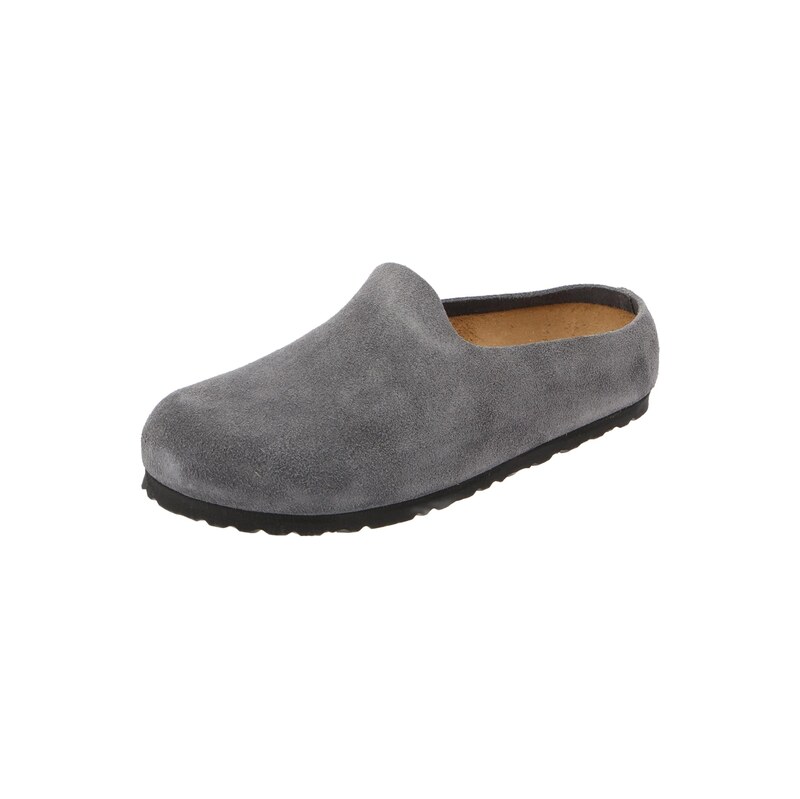 BIRKENSTOCK Pantofle Amsterdam Charcoal šedá
