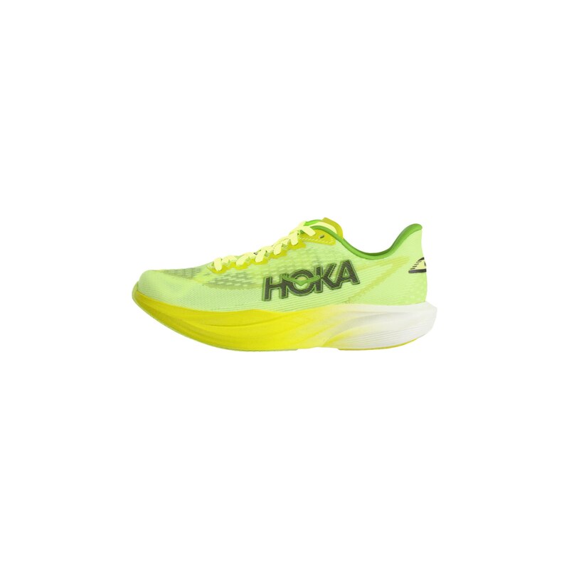 HOKA Běžecká obuv Mach 7 svítivě žlutá / světle zelená / černá