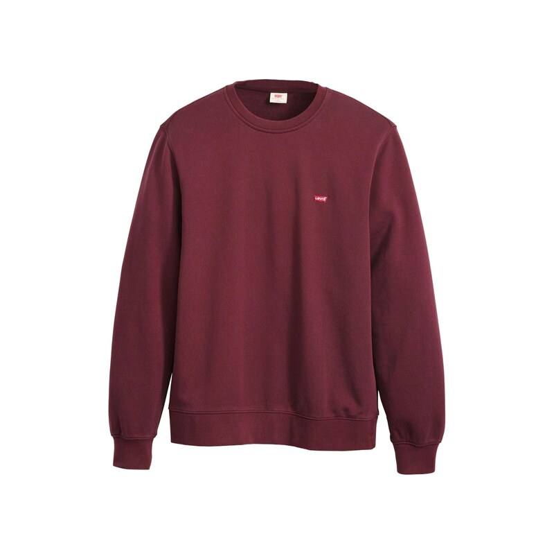 LEVIS  Mikina ORIGINAL HM tmavě červená