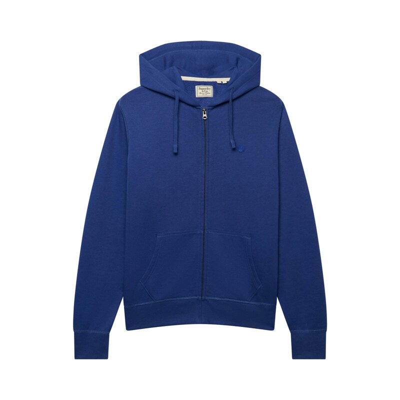 Superdry & Co Mikina ESSENTIAL tmavě modrá
