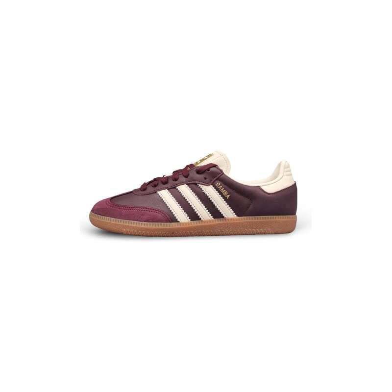 ADIDAS ORIGINALS Tenisky Samba světle béžová / vínově červená /
