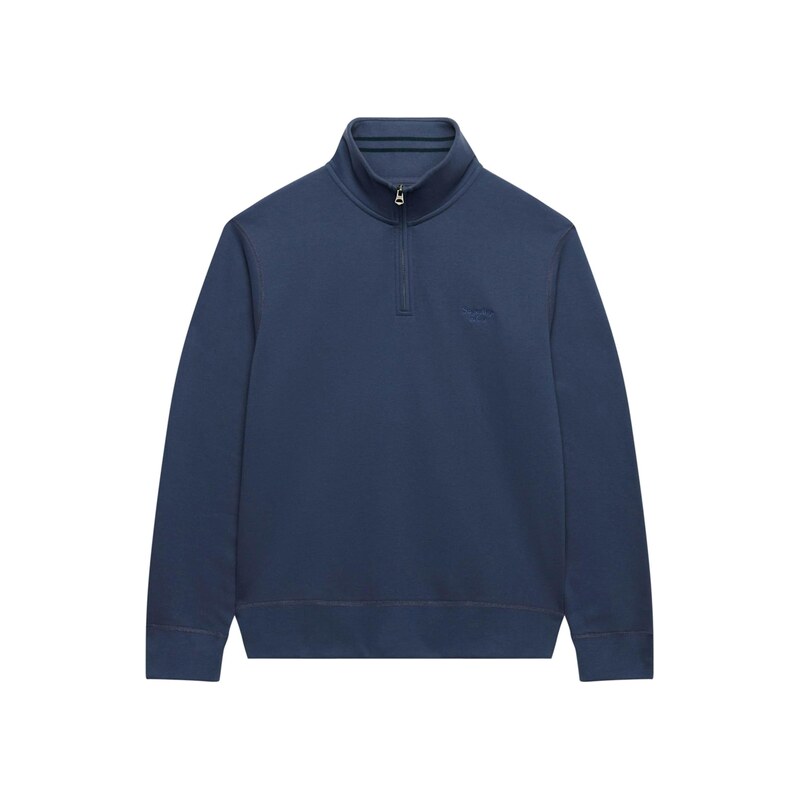 Superdry & Co Mikina ESSENTIAL modrá