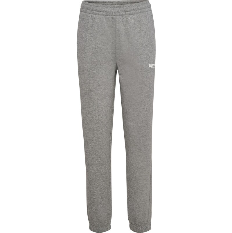 Hummel Sportovní kalhoty LEGACY 2.0 šedá / bílá