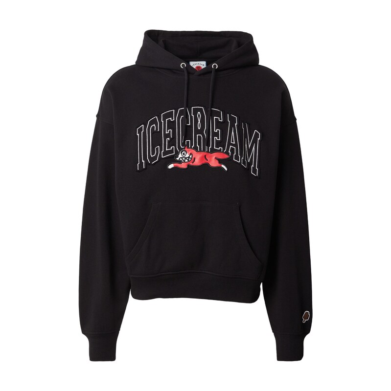 Billionaire Boys Club Mikina černá / bílá