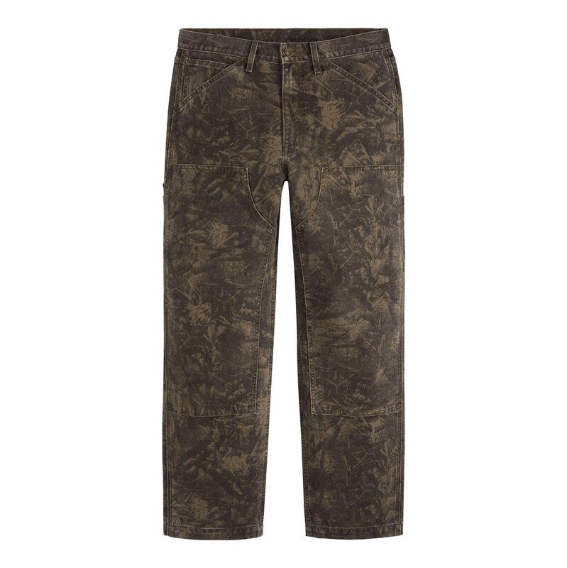 LEVIS  Džíny 565 Loose Straight khaki / olivová