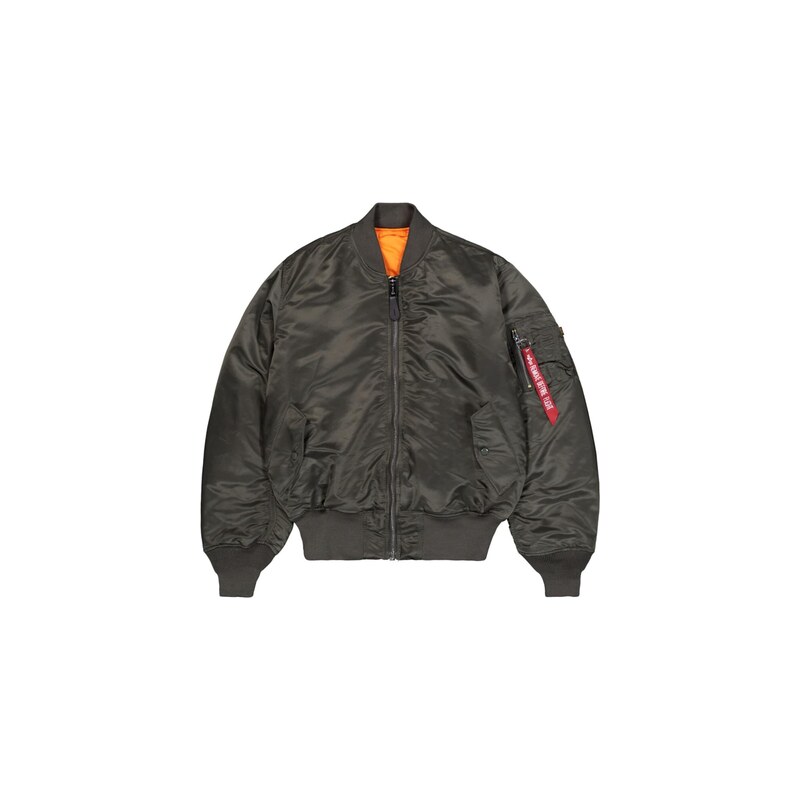 ALPHA INDUSTRIES Přechodná bunda MA-1 Heritage tmavě šedá