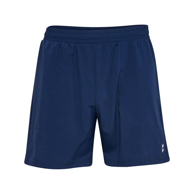 Hummel Sportovní kalhoty Pulse enciánová modrá / bílá