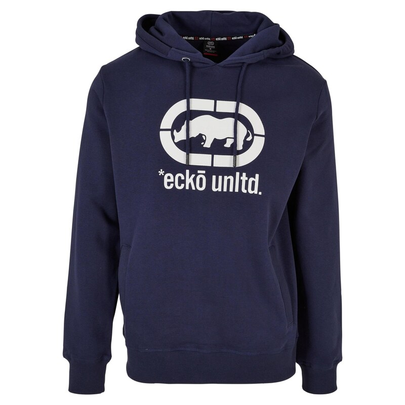Ecko Unlimited Mikina námořnická modř / bílá