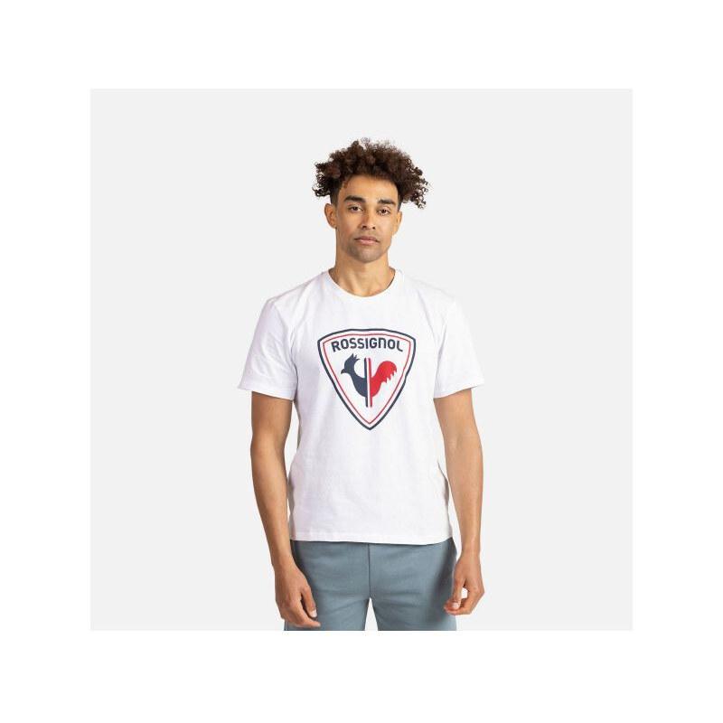 Pánské tričko ROSSIGNOL Cliffside Tee, bílé