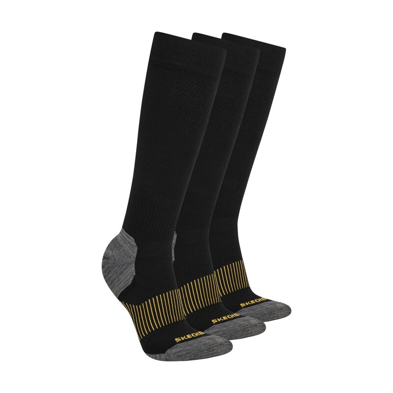 Skechers Ženy Work: 3 Pack Womens Over Calf Compression ponožky