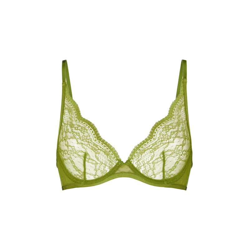 Hunkemöller Podprsenka Isabelle Up olivová