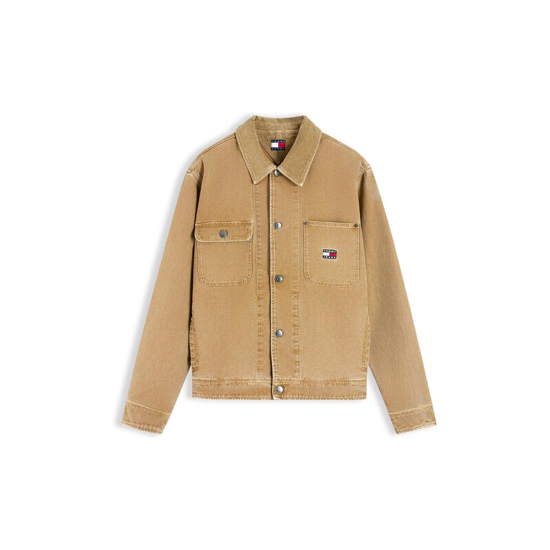 Tommy Jeans Přechodná bunda velbloudí