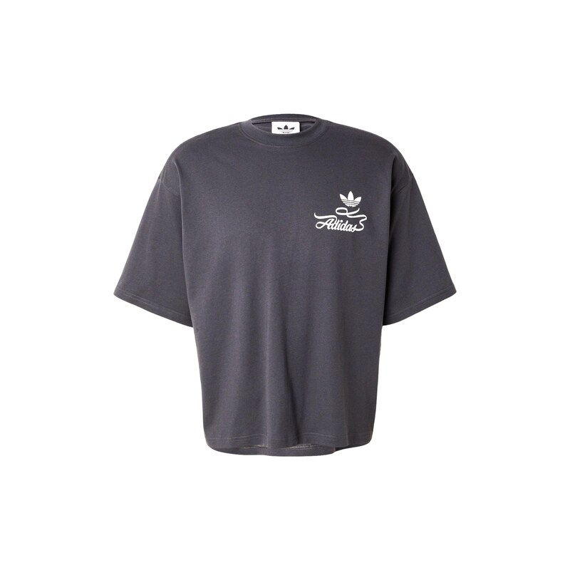 ADIDAS ORIGINALS Tričko RECORD světlemodrá / tmavě šedá / bílá
