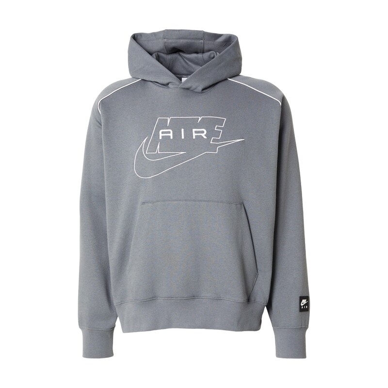 Nike Sportswear Mikina Air šedá / bílá