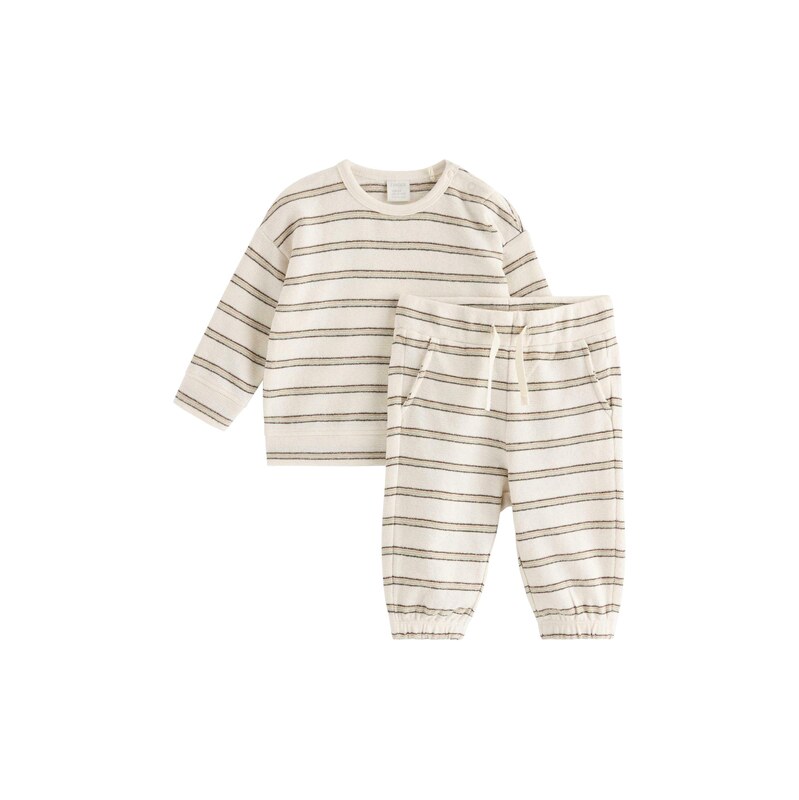 Lindex Sada béžová / velbloudí / hnědá / pastelově zelená